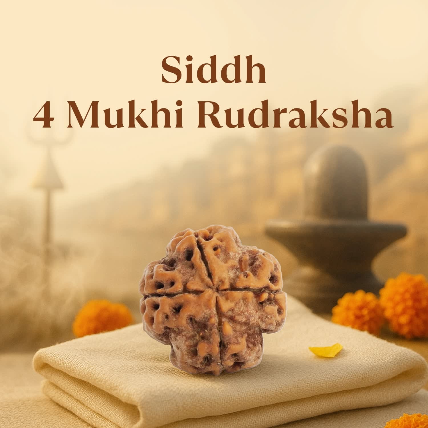 4 Mukhi Rudraksha
