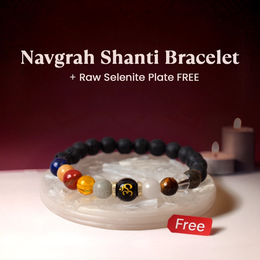 Energised Navgrah Shanti Bracelet - 10x Stronger